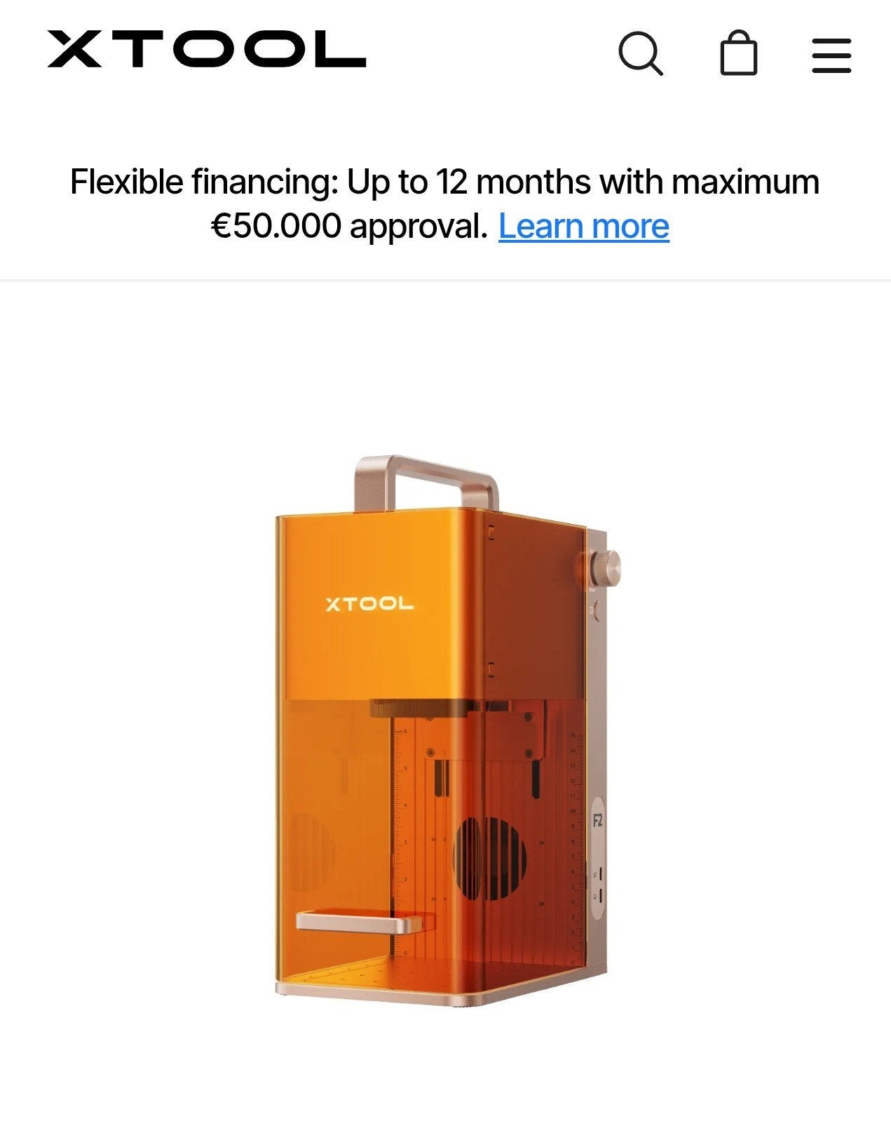 XTool F2 Laser graveermachine gezocht !, Ophalen