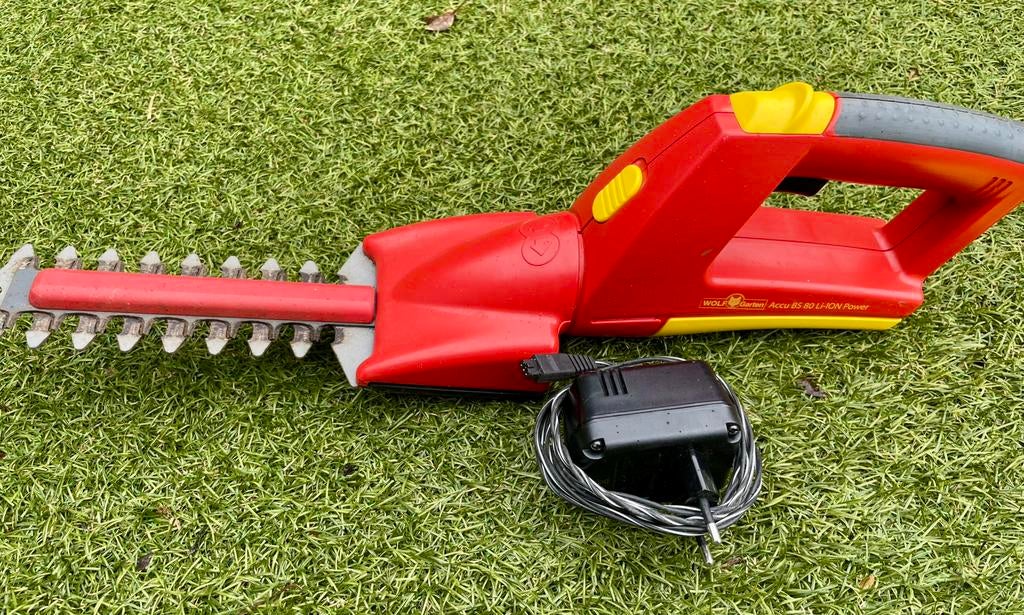 WOLF -Garten Li-Ion PowerBS 80 accu heggenschaar/buxusschaar, Ophalen, Gebruikt, Accu