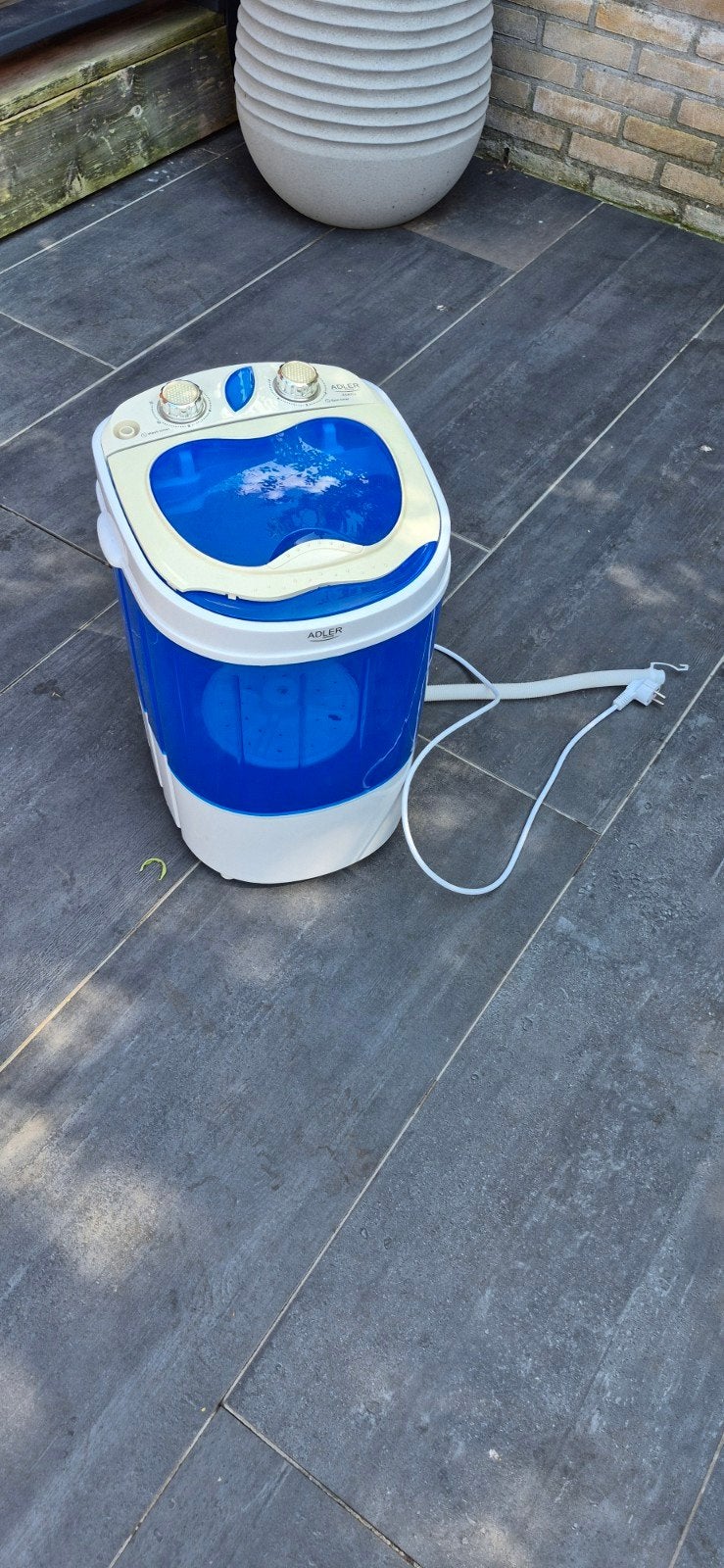 Wasmachine camping, Caravans en Kamperen, Kampeeraccessoires, Ophalen, Zo goed als nieuw