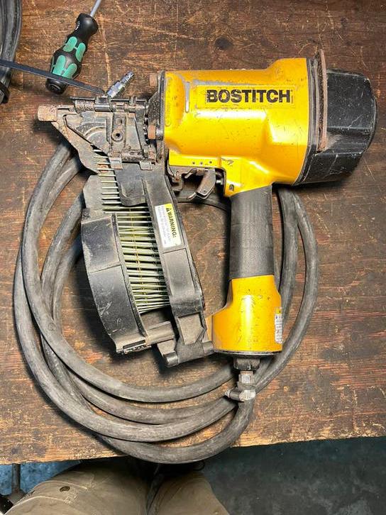 Bostitch spijkerpistool, Ophalen of Verzenden, Gebruikt