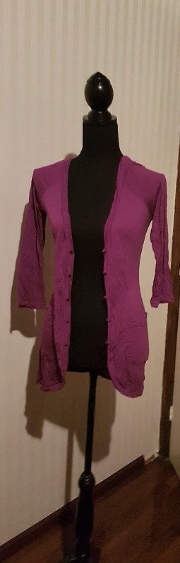 Koopje! Leuk paars vestje van H&M, nieuw met label. Nu 6,99., H&M, Verzenden, Paars, Nieuw
