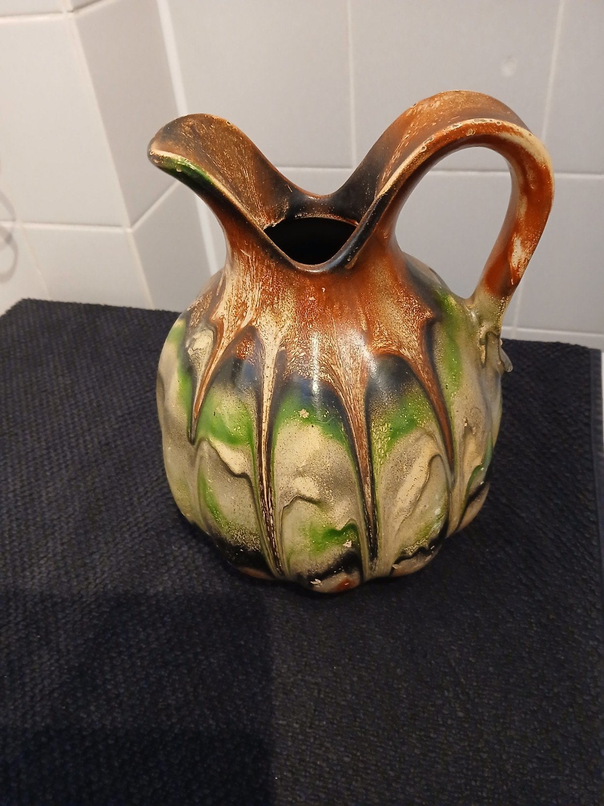 Nostalgische Vaas/ Kan, Ophalen of Verzenden