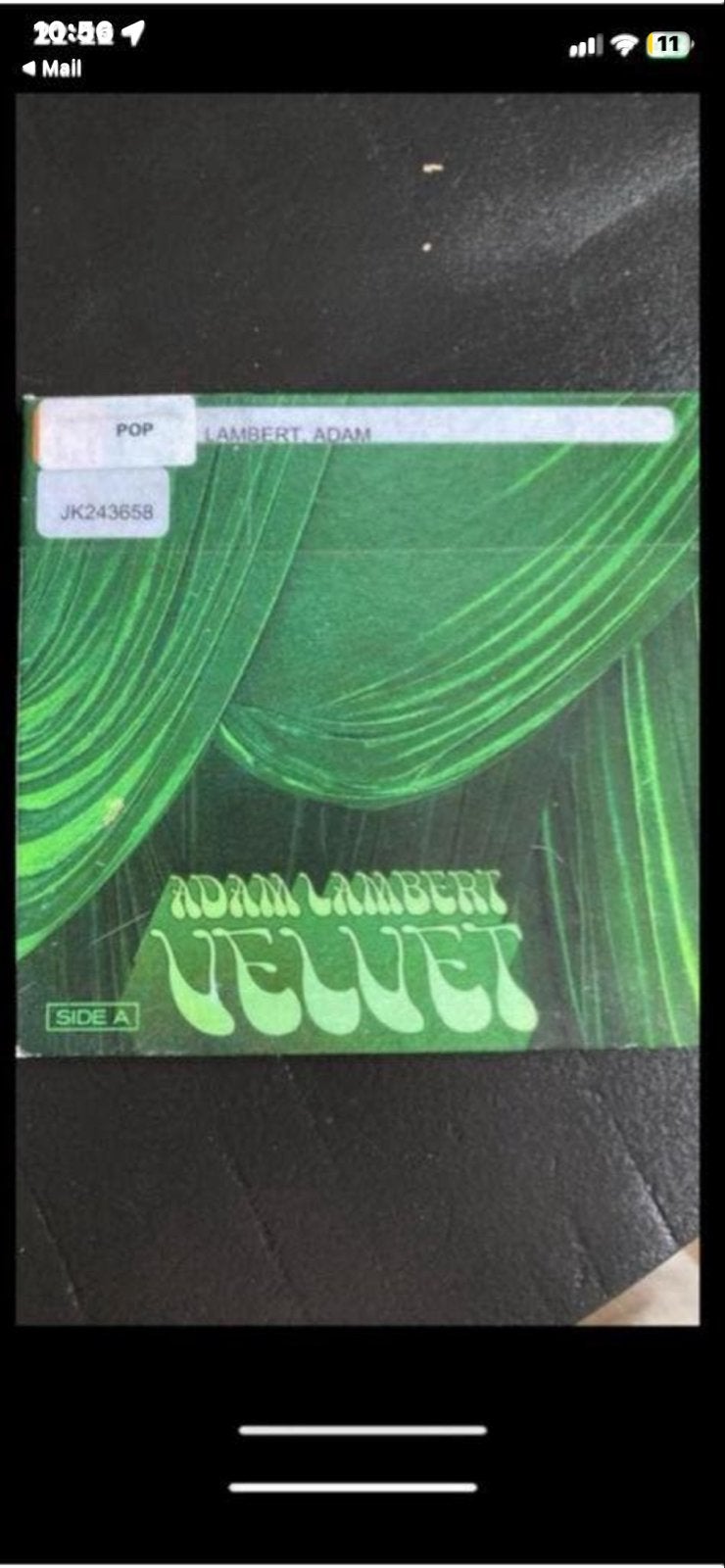 Adam Lambert - Velvet Side A, Ophalen of Verzenden, Gebruikt, Poprock, Overige typen