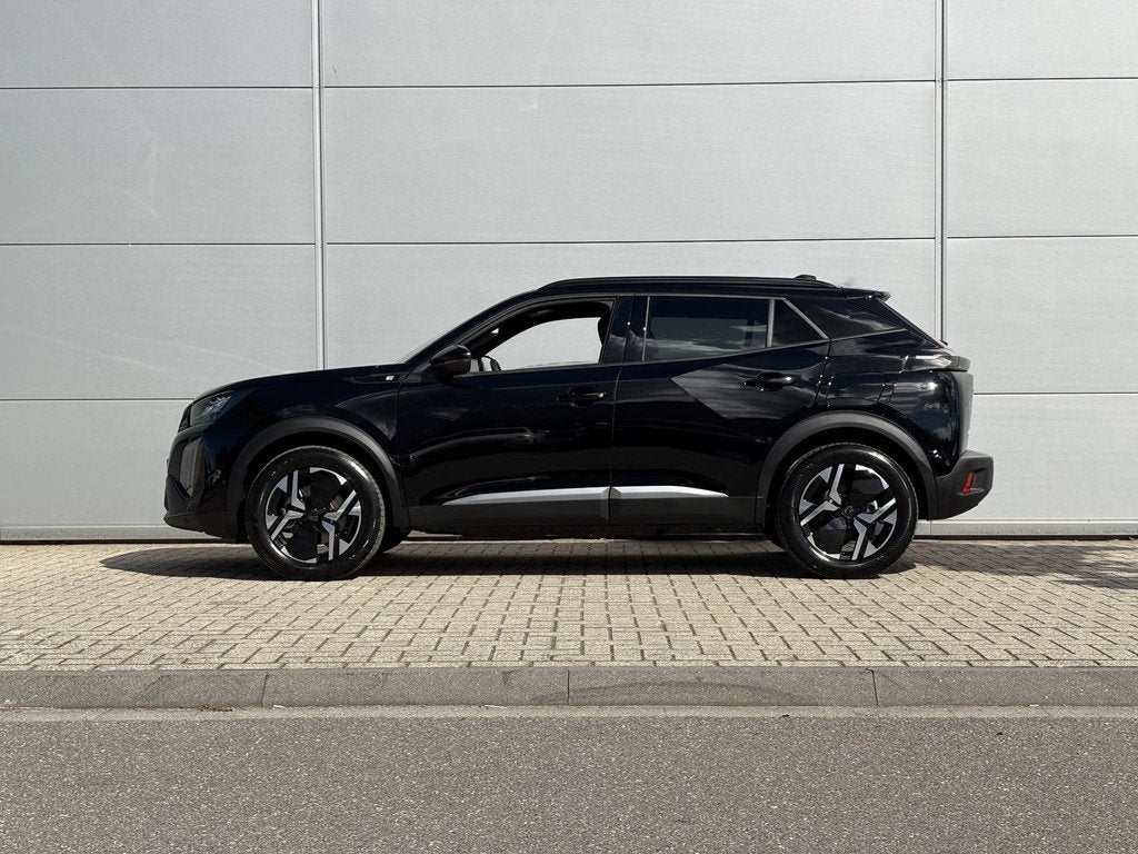 Peugeot e-2008 EV Allure 54 kWh | Adaptieve Cruise Control |, Auto's, 156 pk, Leder en Stof, Zwart, SUV of Terreinwagen