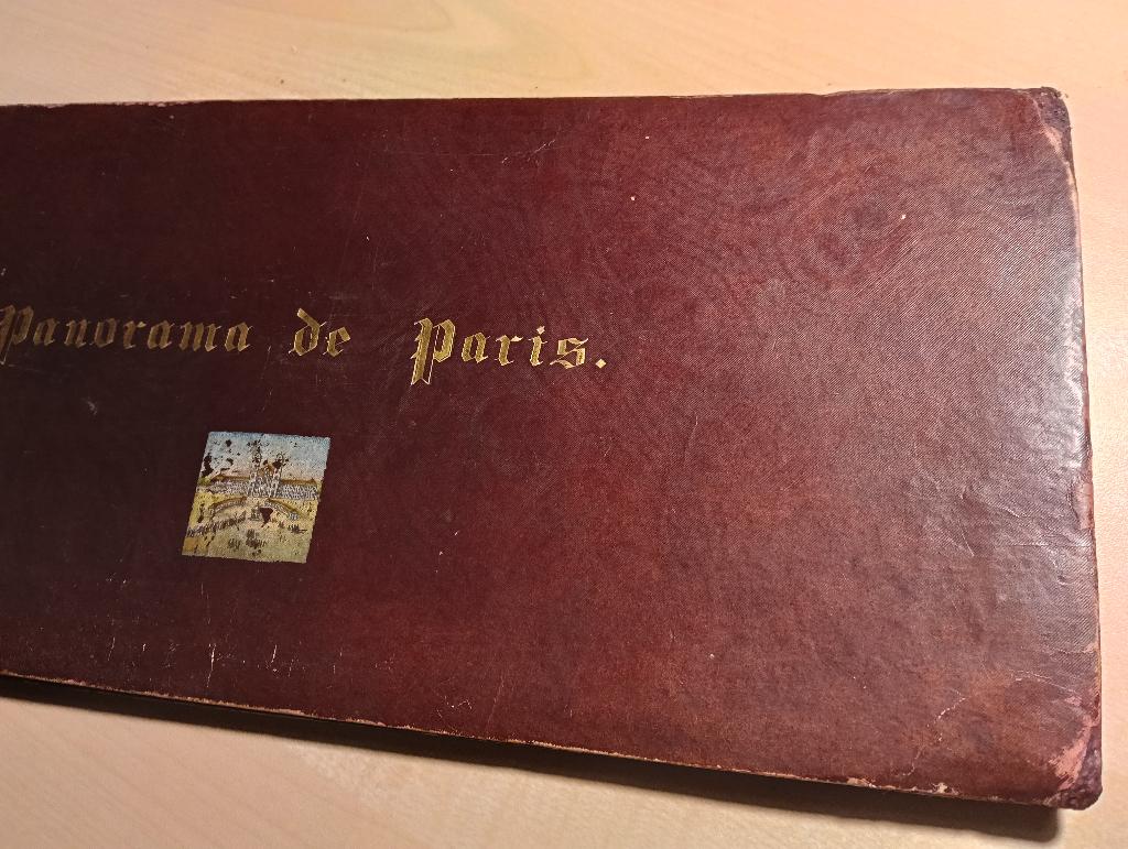 +-1840 Panorama intérieur de Paris A. Provost ed. Aubert Cie, Antiek en Kunst, Antiek | Boeken en Bijbels, Ophalen of Verzenden