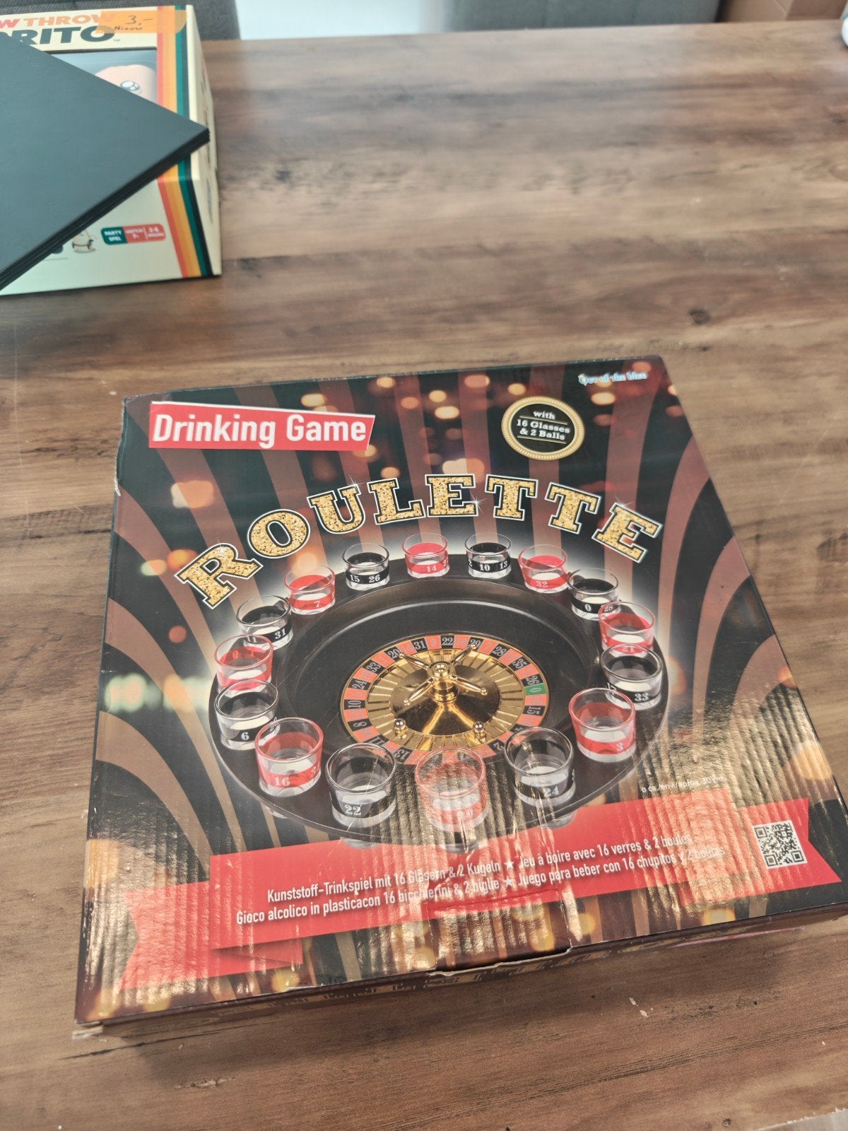 Drinking Game Roulette, Vijf spelers of meer, Ophalen, Zo goed als nieuw, Onbekend