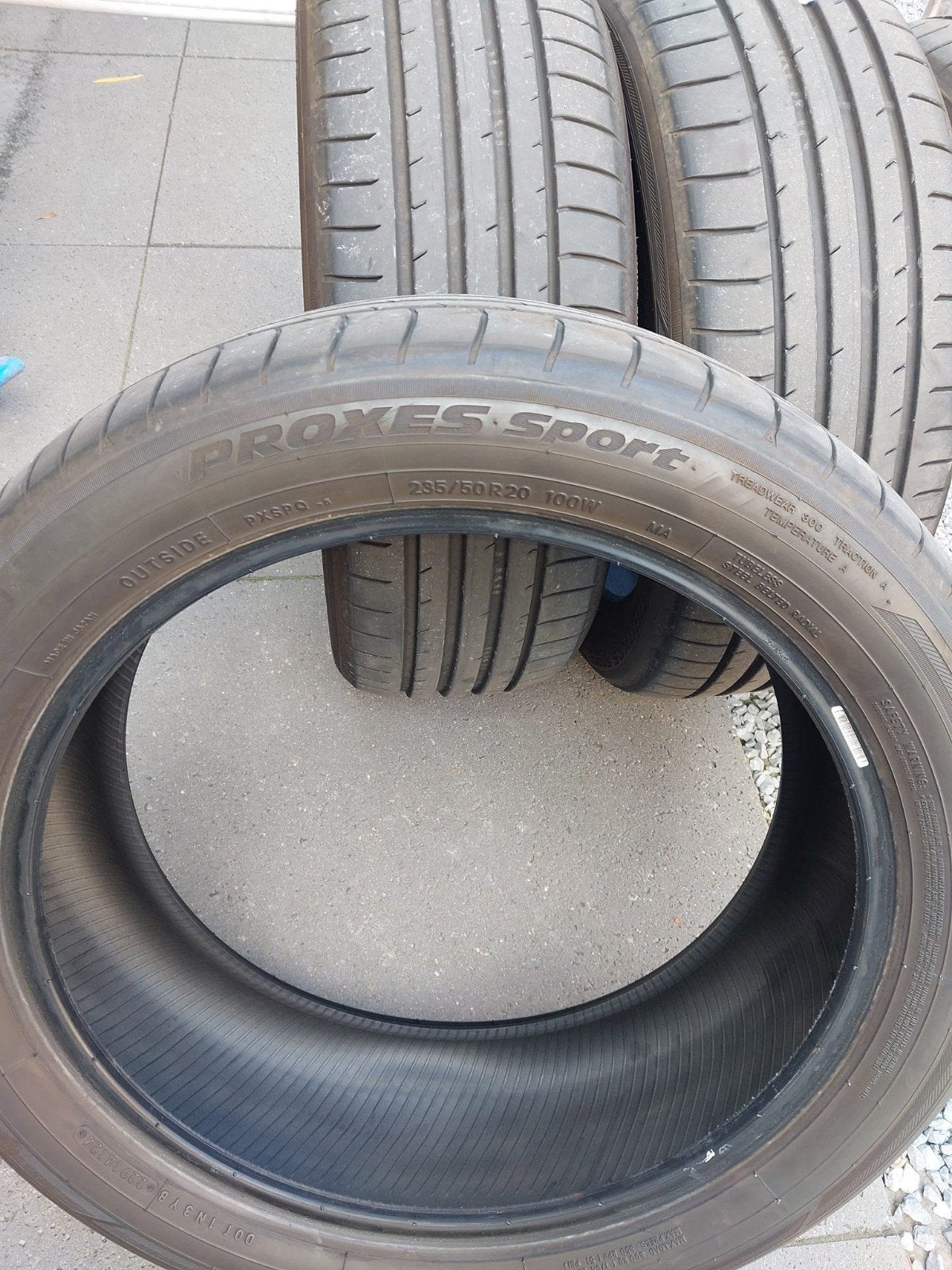 Toyo Proxes Sport Zomerbanden 235/50 R20, Auto-onderdelen, Ophalen, Gebruikt, 235 mm, Band(en)