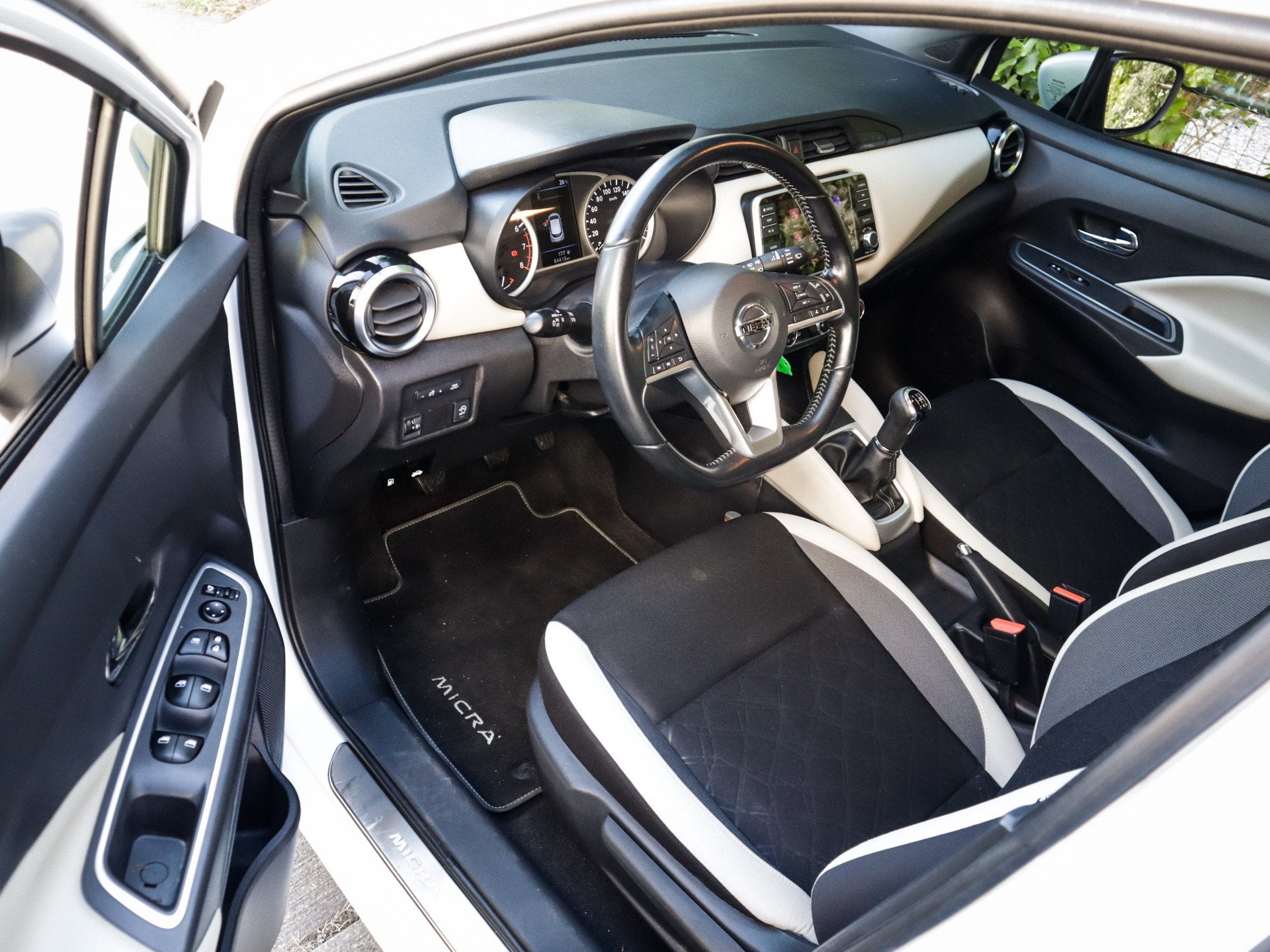 Nissan Micra 1.0 IG-T N-Connecta Keurig-Onderh BOVAG-Garanti, Auto's, Nissan, 12 maanden, Wit, Origineel Nederlands, Onderhoudsboekje