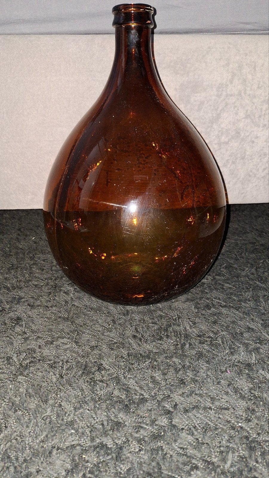 Vintage 15 Liter Glazen Fles - Decoratief en Functioneel, Ophalen of Verzenden
