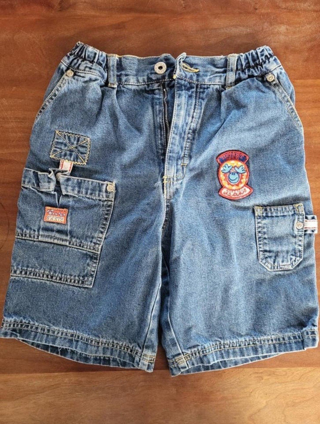 Oilily korte spijkerbroek, maat 116, Broek, Oilily, Ophalen of Verzenden, Zo goed als nieuw