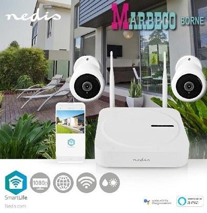 SmartLife Draadloze set Camera`s en recorder, Overige merken, Nedis SmartLife, Nieuw, Info@marbeco.nl