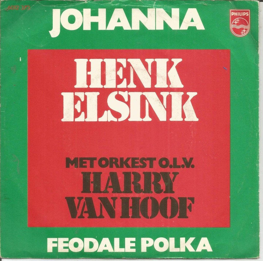 Henk Elsink – Johanna (1973), Gebruikt, Fotohoes, 7 inch, Ophalen of Verzenden