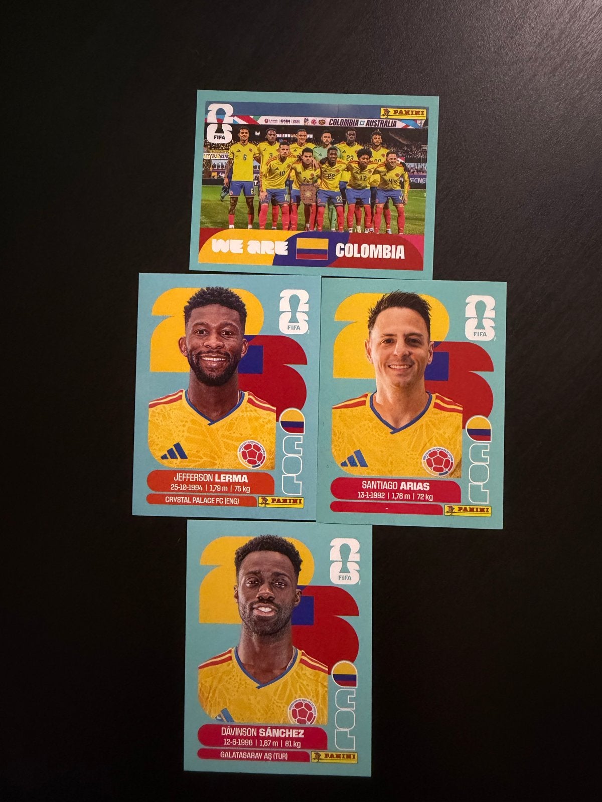 Panini FIFA 365 2023 Colombia Voetbalplaatjes, Ophalen of Verzenden, Zo goed als nieuw, Buitenlandse clubs, Poster, Plaatje of Sticker