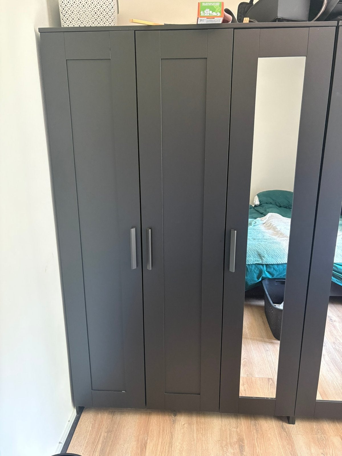 Ikea kledingkast, Huis en Inrichting, Kasten | Kledingkasten, Ophalen, 50 tot 100 cm, Zo goed als nieuw, 150 tot 200 cm