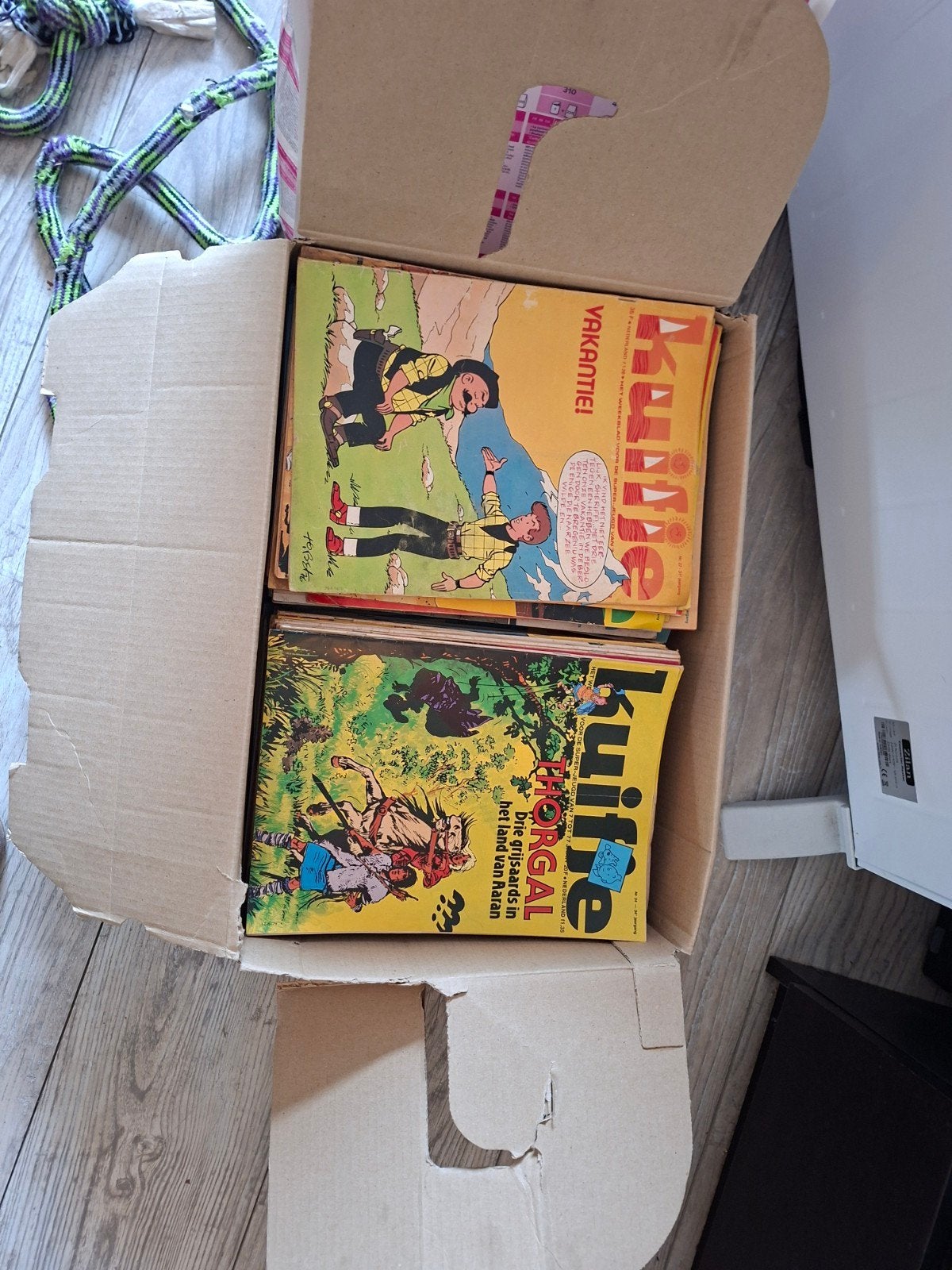 Kuifje tijdschriften uit 1976, 1978 & 1979, Boeken, Ophalen, Gelezen, Overige typen
