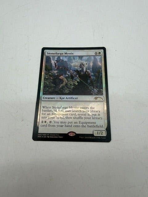 Magic the Gathering - Stoneforge Mystic - Grand Prix Promos, Ophalen of Verzenden, Zo goed als nieuw, Losse kaart