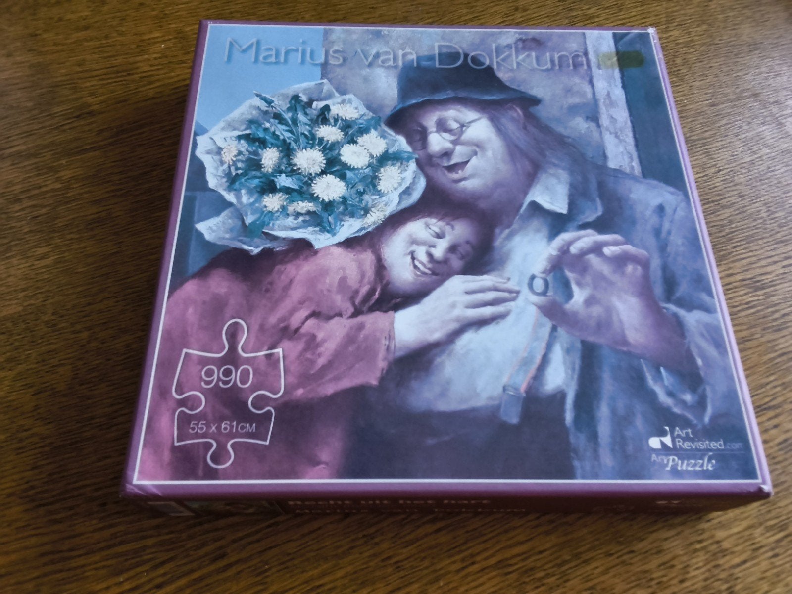 Marius van Dokkum legpuzzel - 990 stukjes, Ophalen of Verzenden, 500 t/m 1500 stukjes, Zo goed als nieuw, Legpuzzel