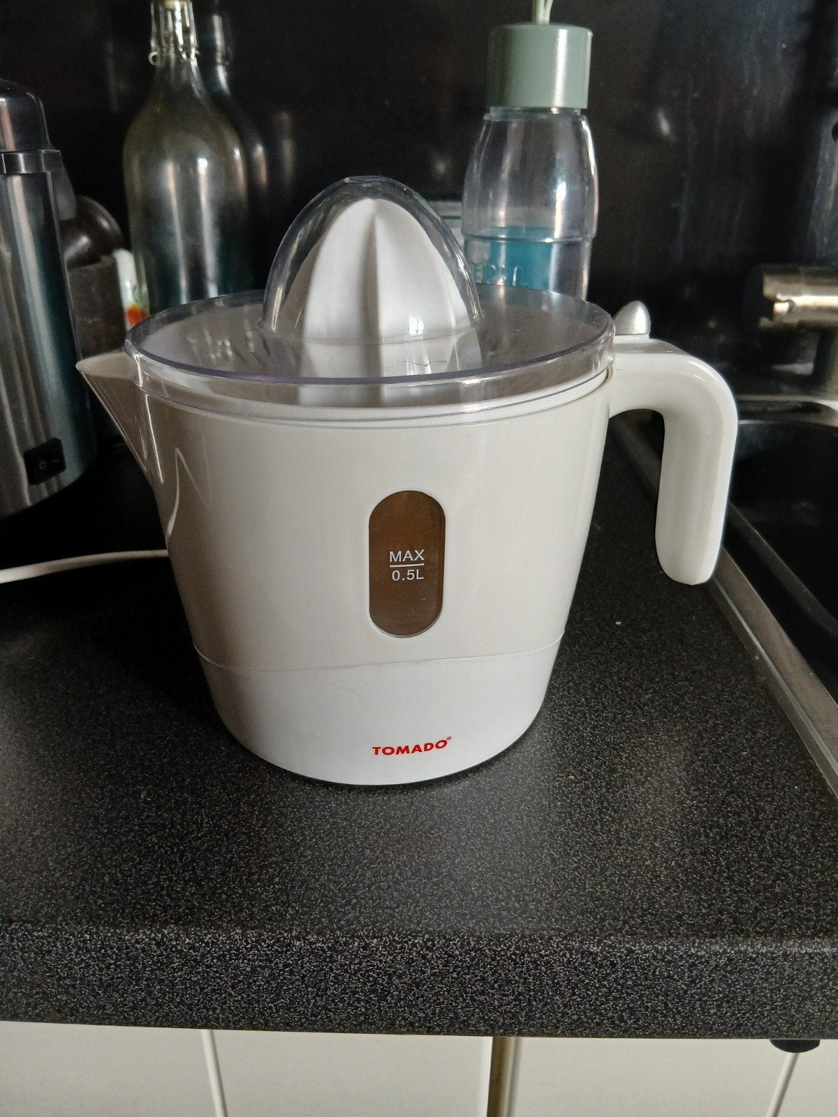 Elektrische citruspers, Ophalen of Verzenden, Gebruikt, Elektrisch, Citruspers