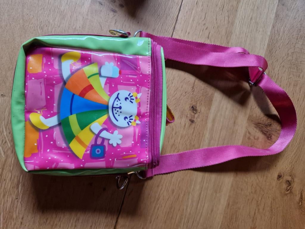 PYLONES VROLIJKE KINDER SCHOUDERTASJE, Ophalen of Verzenden, Zo goed als nieuw