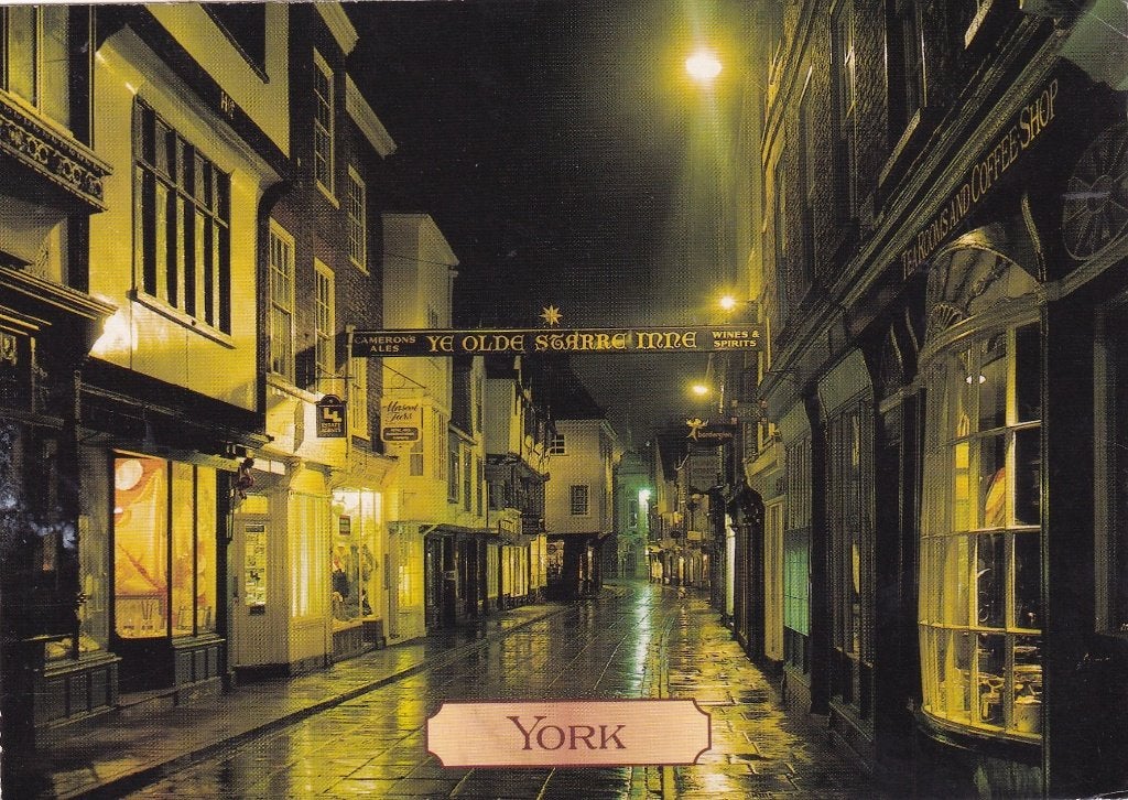 Engeland, York, Verzamelen, Verzenden, 1980 tot heden, Gelopen, Engeland