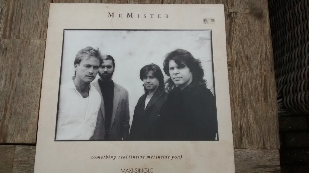 Maxi single - Mr. Mister - Something real, Cd's en Dvd's, Vinyl Singles, Ophalen of Verzenden, Zo goed als nieuw, Pop