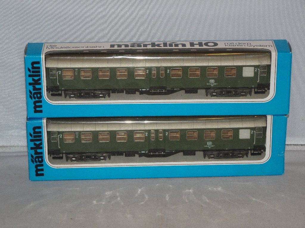 Marklin DB "Ümbau" wagon 2deklas 4132 Nieuw in OVP (#953), Wisselstroom, Ophalen of Verzenden, Märklin, Nieuw