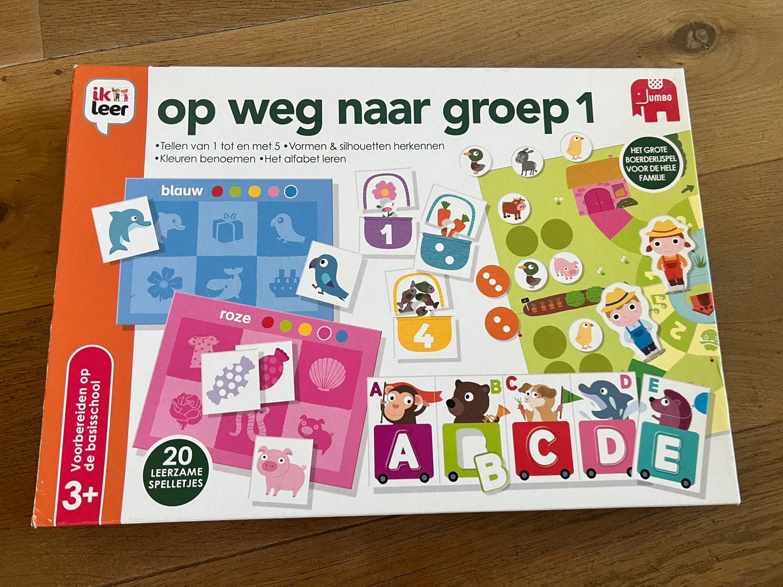 Jumbo Ik leer! Op weg naar groep 1 - Educatief spel, Kinderen en Baby's, Speelgoed | Educatief en Creatief, Ophalen, Zo goed als nieuw