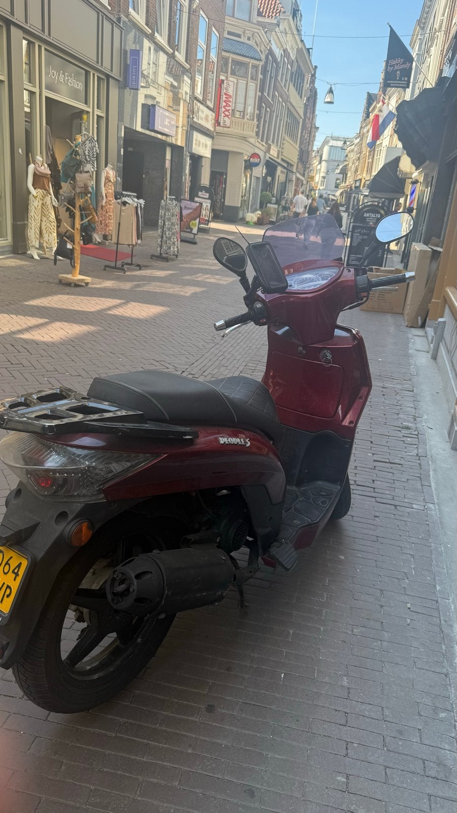 Kymco People S Scooter - 16.353 km - Inclusief helm, Fietsen en Brommers, Ophalen of Verzenden, Gebruikt, Benzine, People S