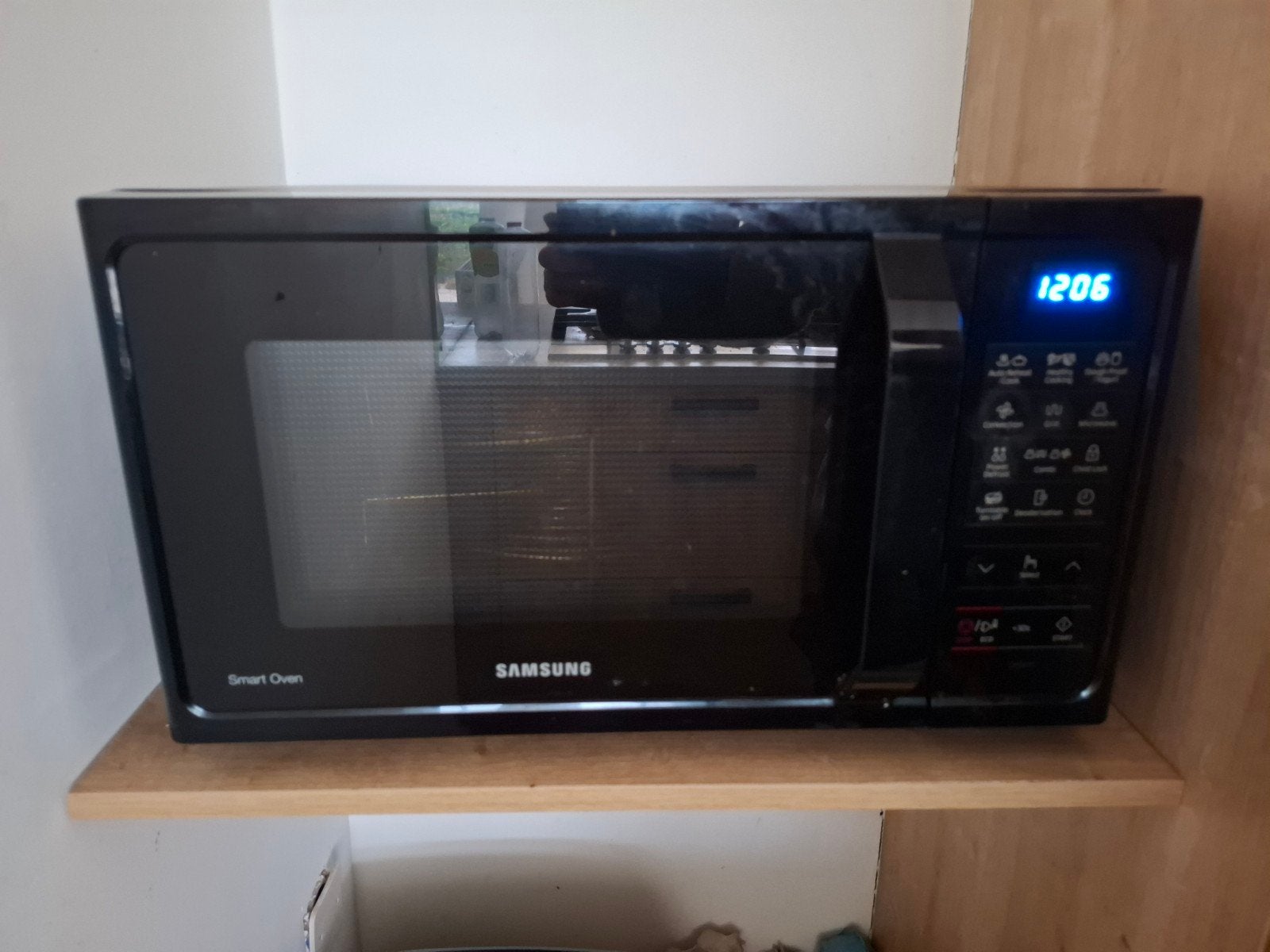 Samsung Combimagnetron MC28H5013AK (28L), Ophalen, Combimagnetron, Gebruikt, Draaiplateau