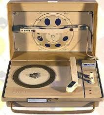 De ERRES PS106 "Gramo" platenspeler 4 snelheden uit 1963 !!!, Overige merken, Gebruikt, Automatisch, Ophalen of Verzenden