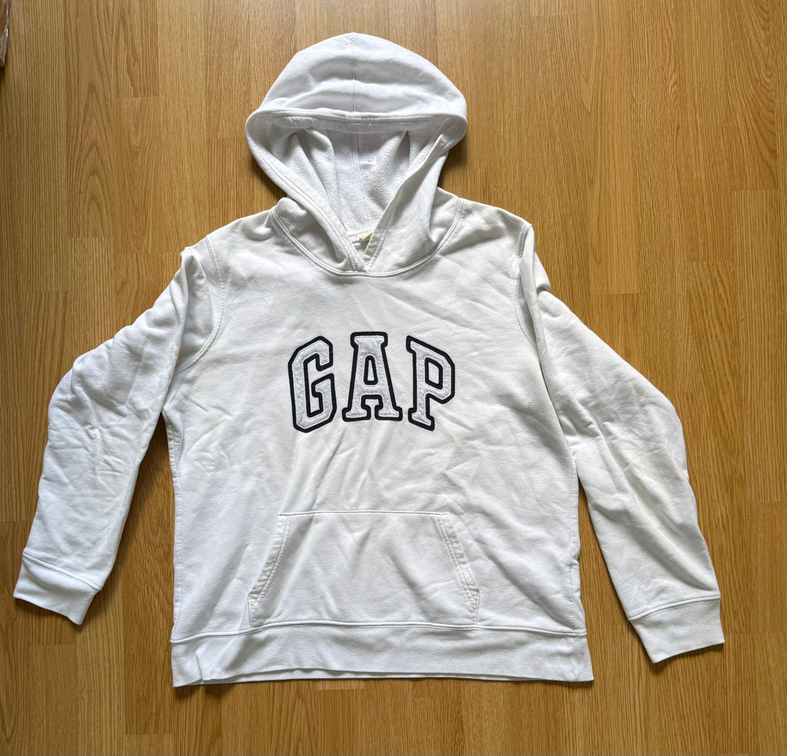 Hoodie, Ophalen of Verzenden, Gedragen, Maat 52/54 (L), Wit