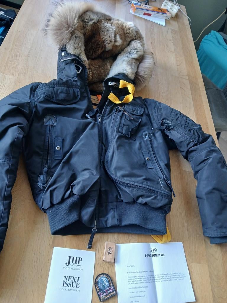 Para Jumpers jas zgan, Ophalen, Zo goed als nieuw, Zwart