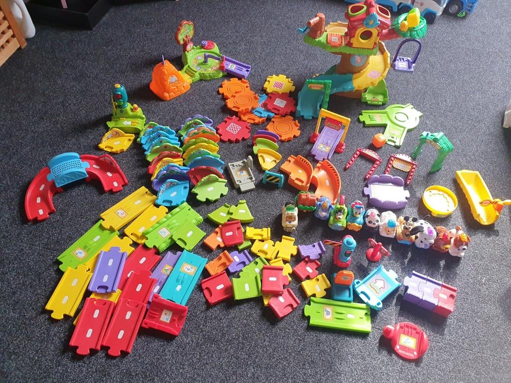 Grote set Vtech Toet Toet Auto's en Zoef Zoef Dieren, Ophalen of Verzenden, Gebruikt, 2 tot 4 jaar