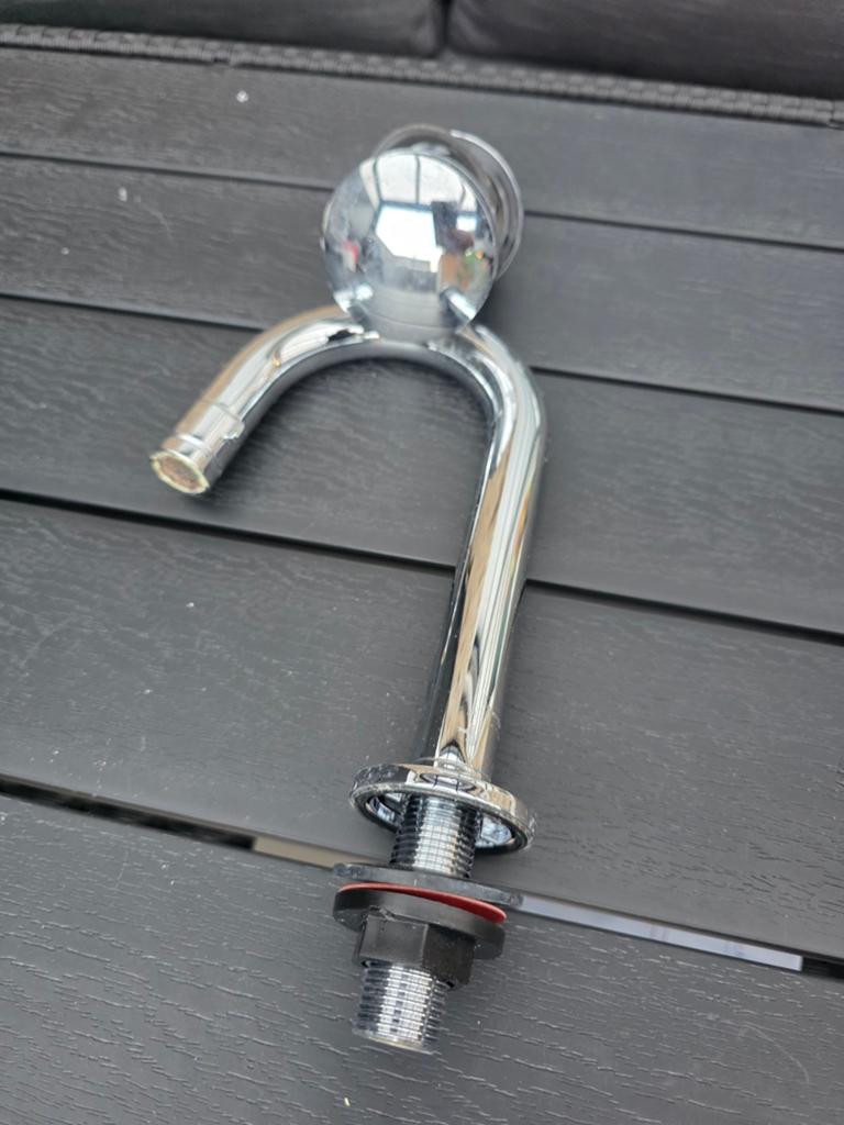Grohe wastafel fonteinkraan met afvoerplug, Ophalen of Verzenden