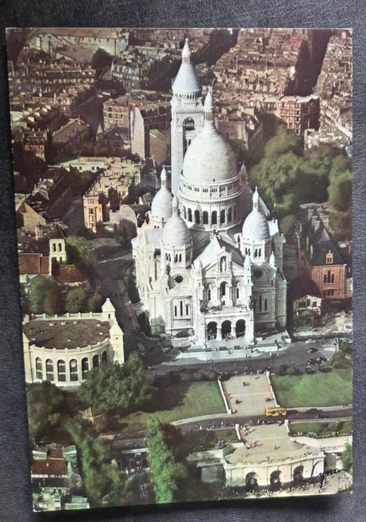 Basilique du Sacré-Cœur - Montmartre in Parijs, Verzamelen, Verzenden, Ongelopen, Frankrijk