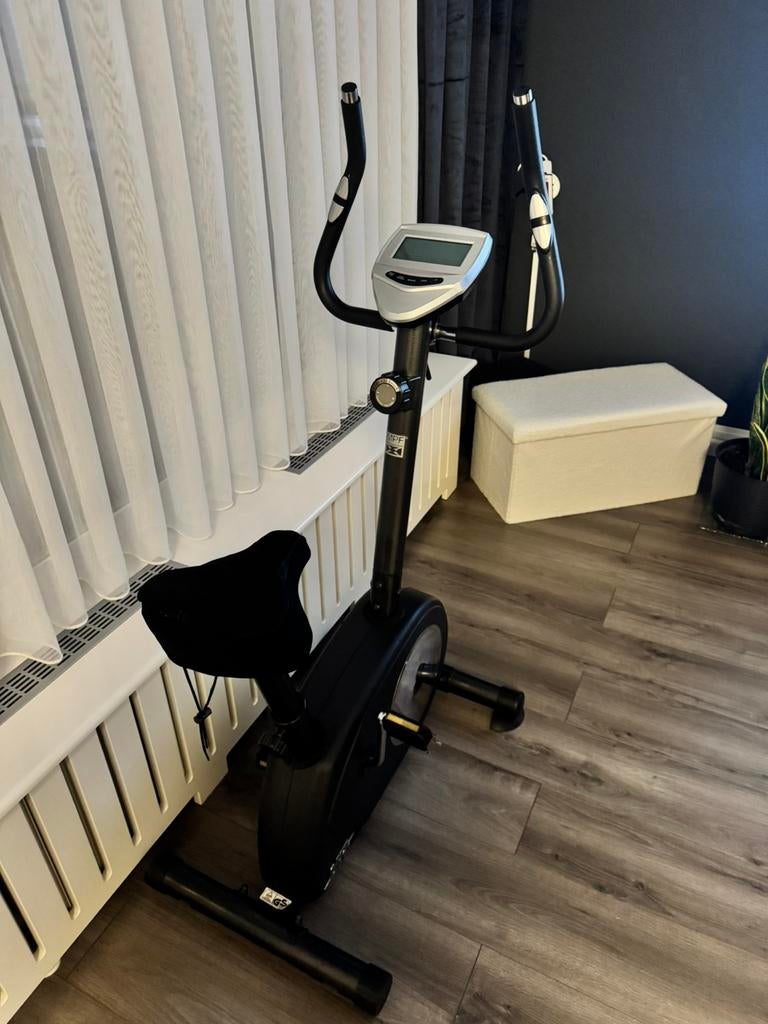 Fiets home trainer MPF Black fitnessapparatuur prof trainer, Ophalen, Zo goed als nieuw, Metaal, Benen