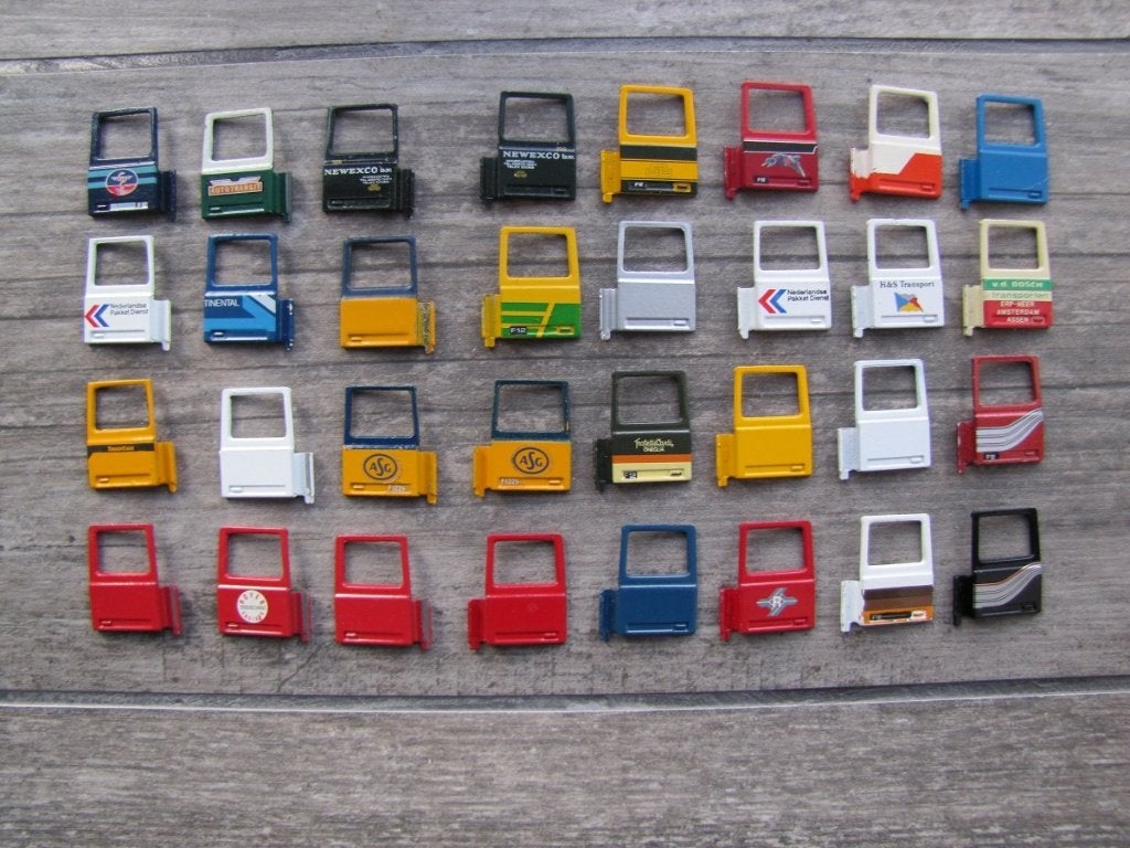Originele Tekno deurtjes Volvo F serie.{oudere uitgaves}, Ophalen of Verzenden, Nieuw, Bus of Vrachtwagen, Tekno