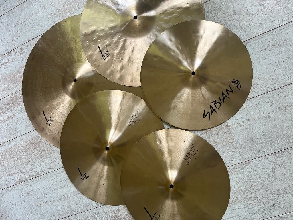 Sabian HHX Legacy bekkenset, 15", 17", 19", 22"– Dave Weckl, Muziek en Instrumenten, Drumstellen en Slagwerk, Zo goed als nieuw