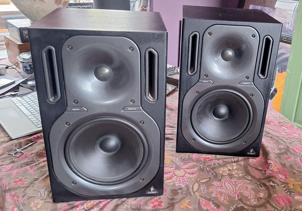 Behringer Truth B2031P Studio Monitoren (Passief), Gebruikt, 120 watt of meer, Front, Rear of Stereo speakers, Ophalen