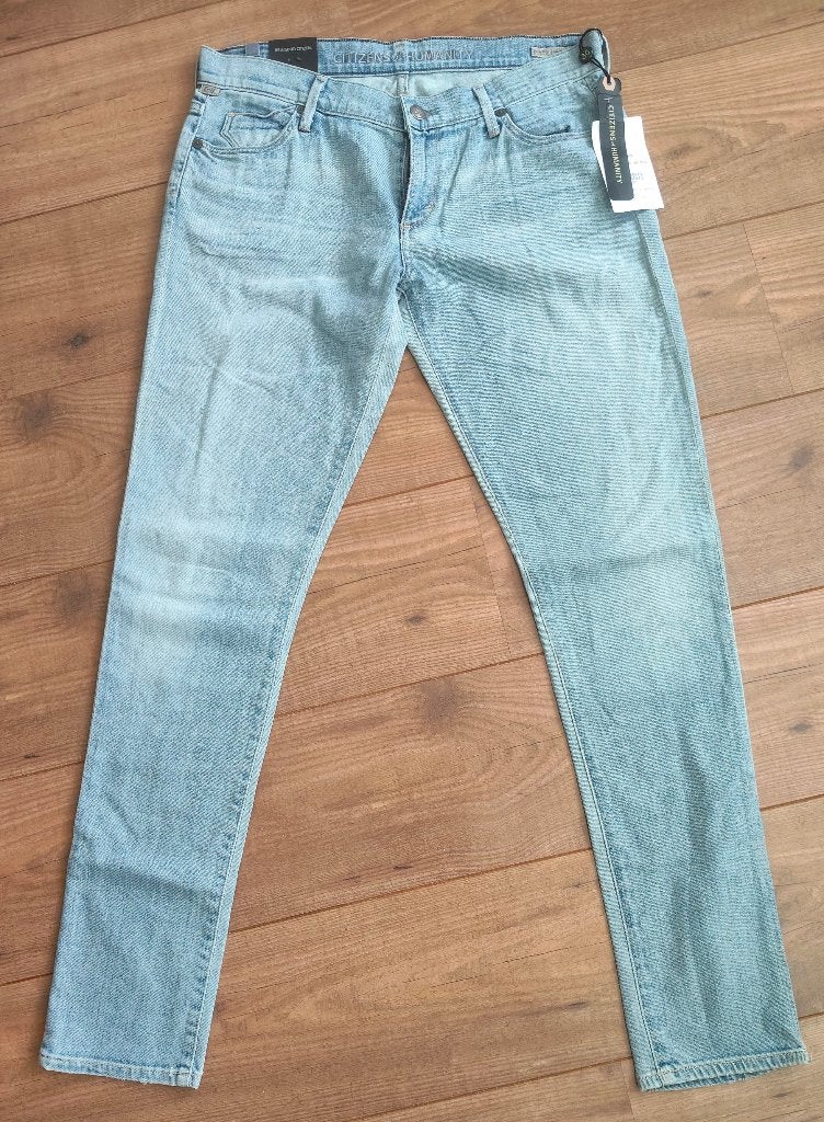 Lichte stonewashed jeans van CITIZENS of HUMANITY mt. 30, Blauw, Nieuw, Ophalen of Verzenden, W30 - W32 (confectie 38/40)