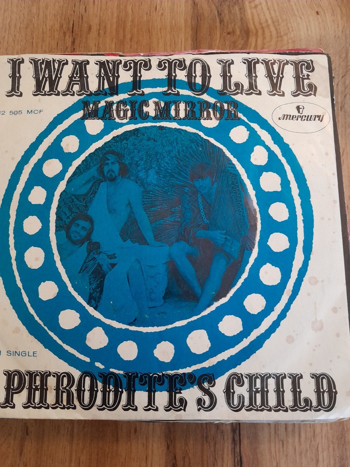 Aphrodite,s child 7inch I want to live, Ophalen of Verzenden, Zo goed als nieuw, Pop