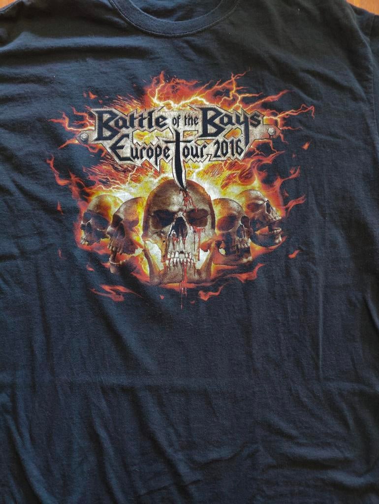Battle of the Bays Europe Tour 2016 T-shirt, Maat 52/54 (L), Zwart, Ophalen of Verzenden, Tour Merch