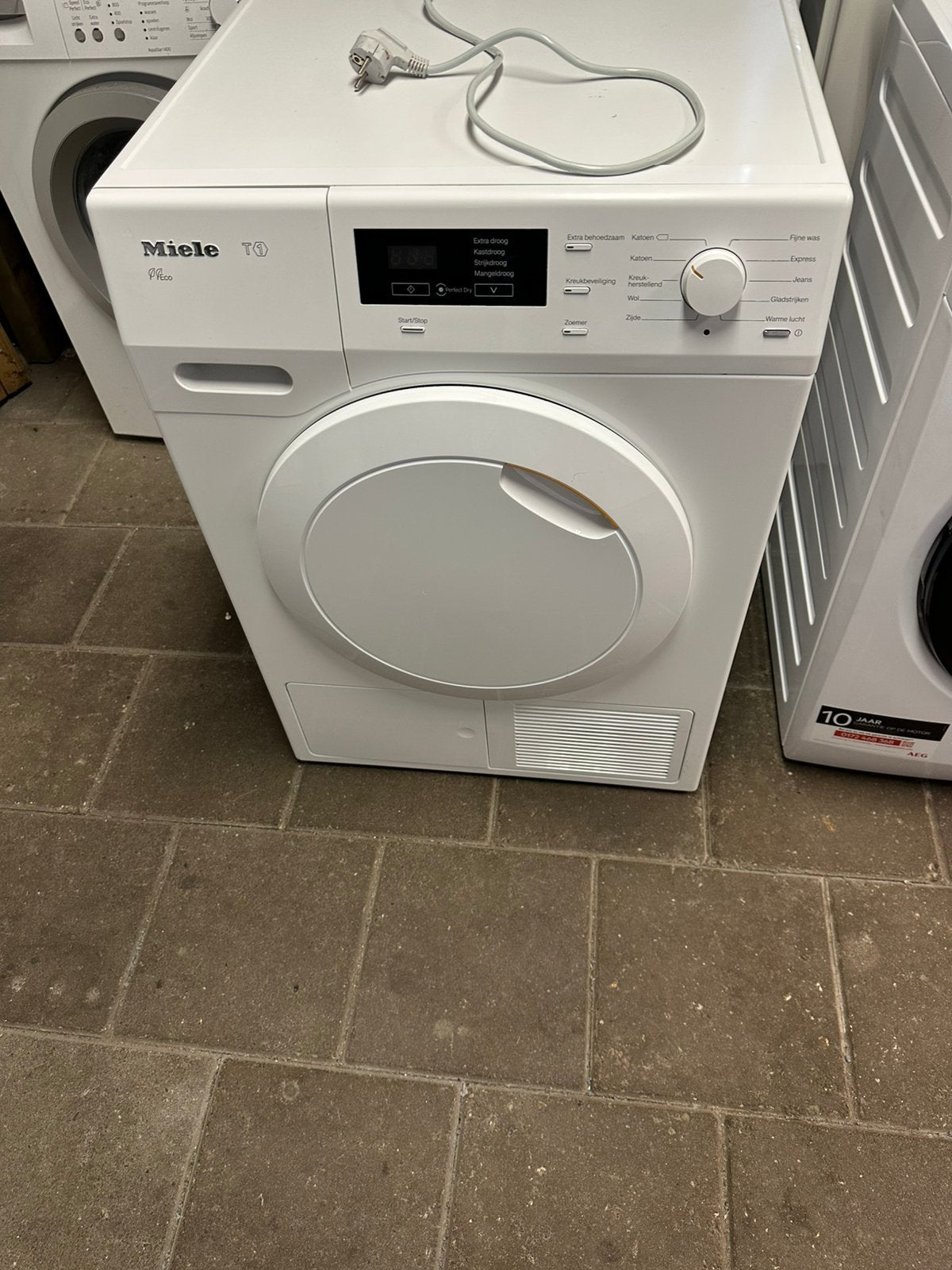 Miele TKN550 WP Eco zuinige warmtepomp droger, Witgoed en Apparatuur, Wasdrogers, Ophalen, Minder dan 85 cm, 8 tot 10 kg, Zo goed als nieuw