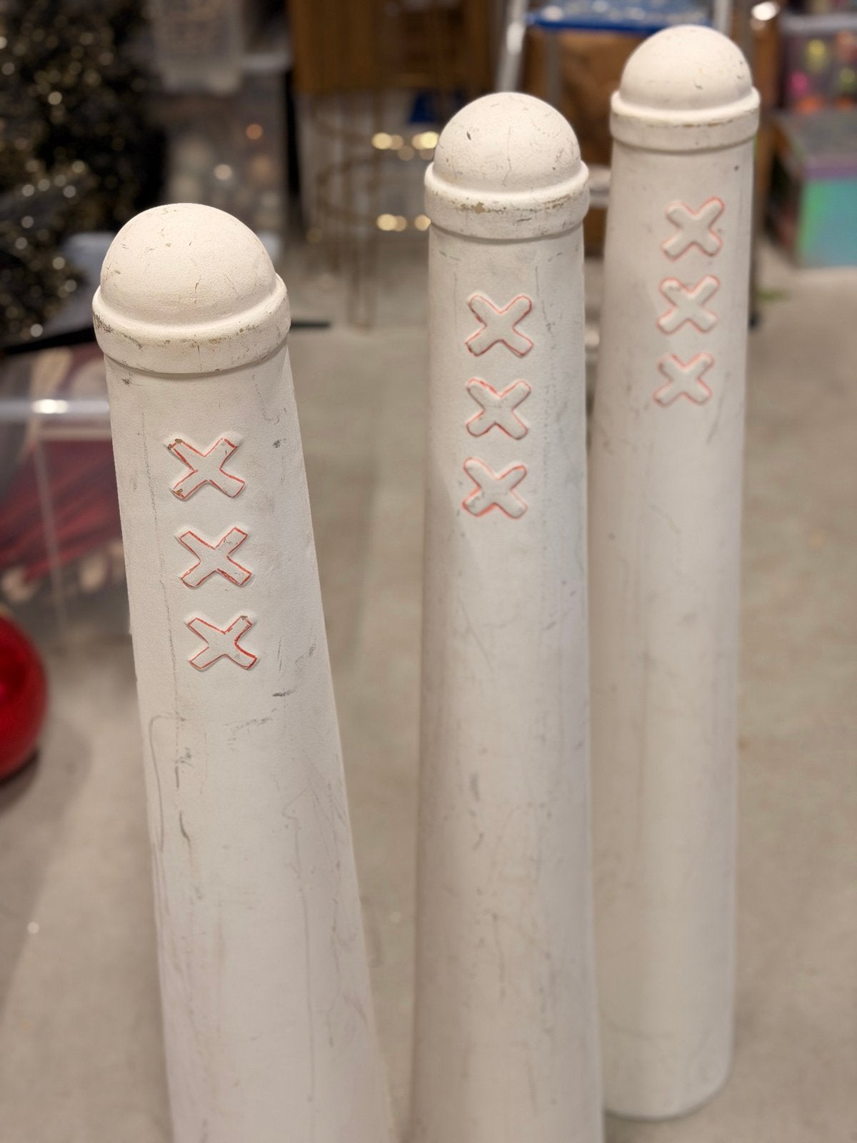 3 Kunststof Amsterdammertjes - Decoratief en aanpasbaar, Ophalen, Gebruikt, Wit, Kunststof