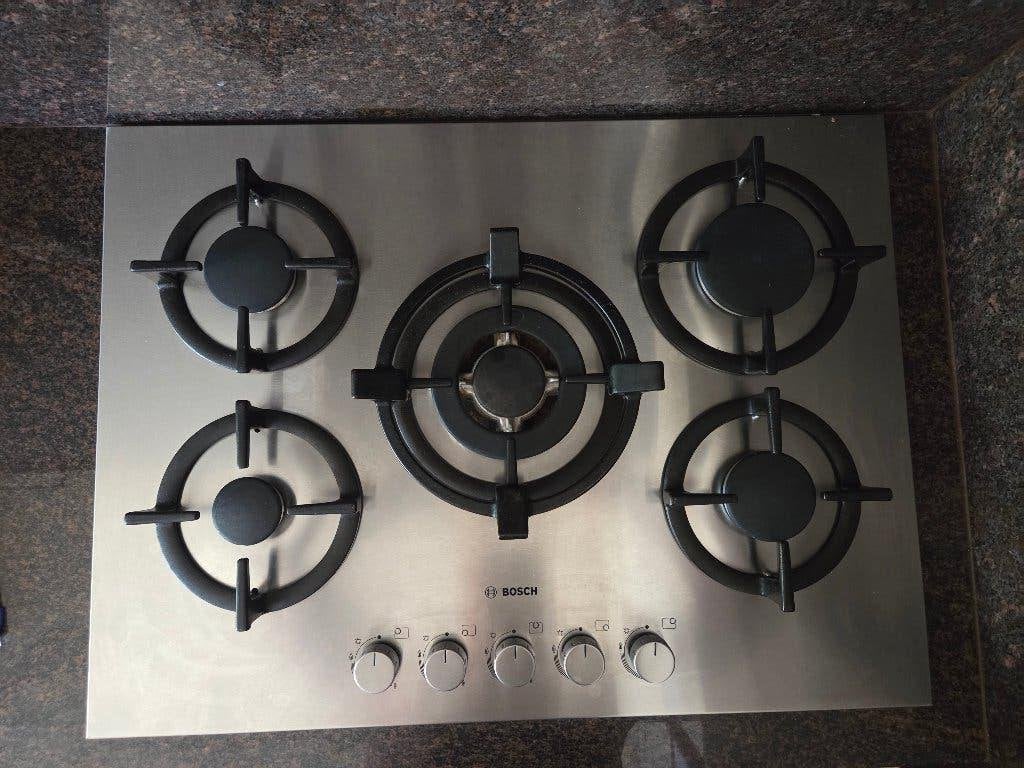 Inbouw Kookplaat, Witgoed en Apparatuur, Ophalen, Gebruikt, Inbouw, Gas