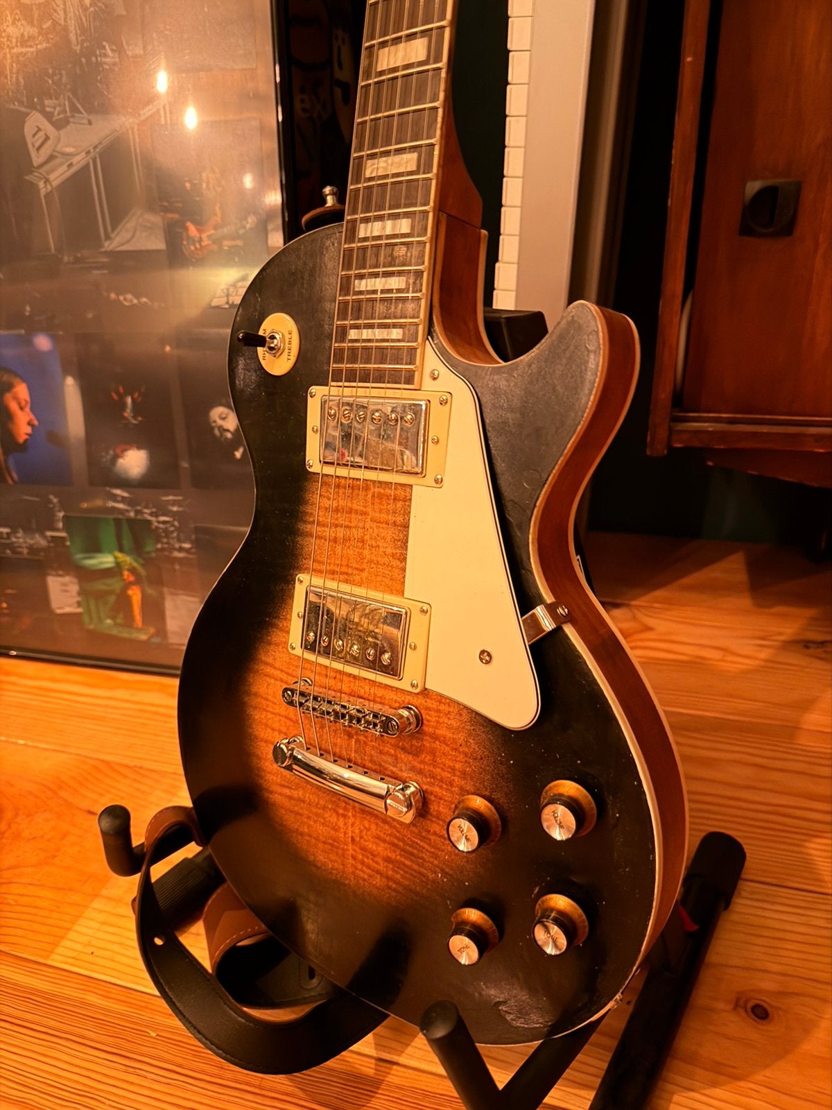 Les paul gitaar, Ophalen of Verzenden, Zo goed als nieuw, Solid body, Overige merken