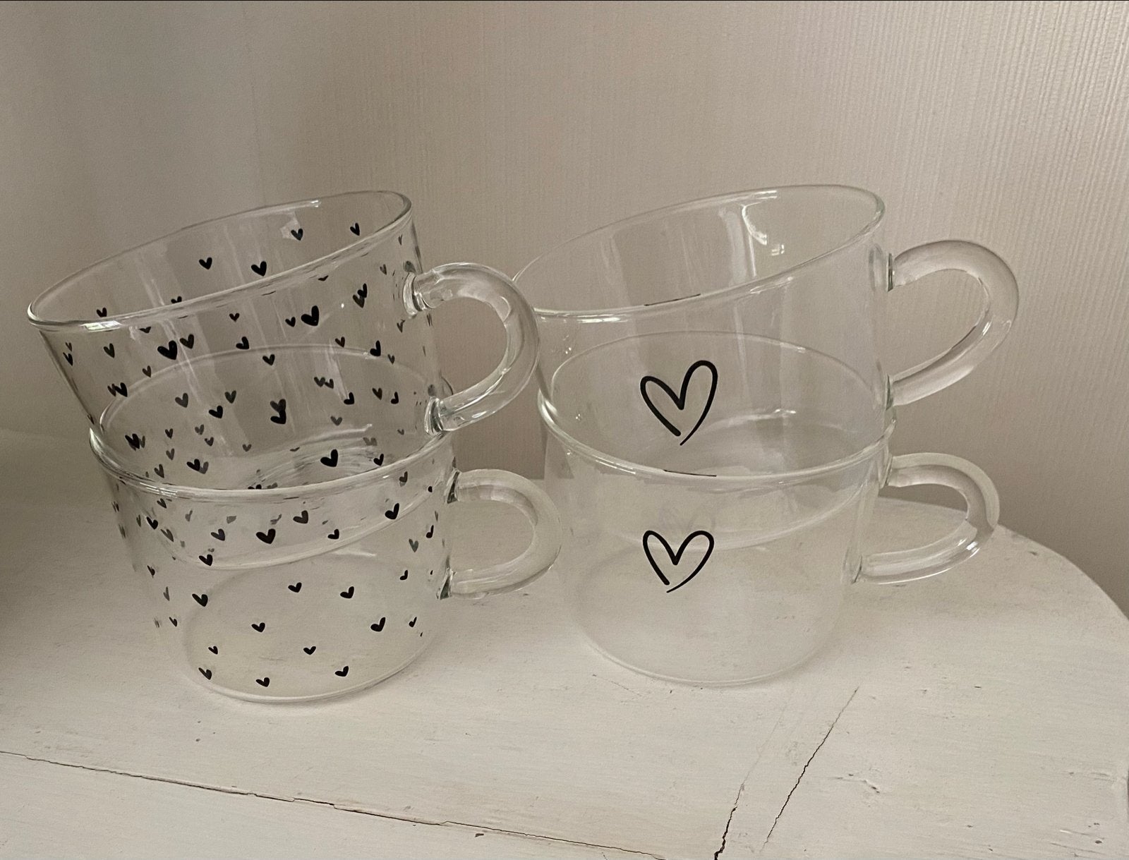 Theeglazen, Bastion Collections, 4 stuks, Huis en Inrichting, Keuken | Servies, Ophalen, Glas of Glazen, Overige merken, Overige stijlen