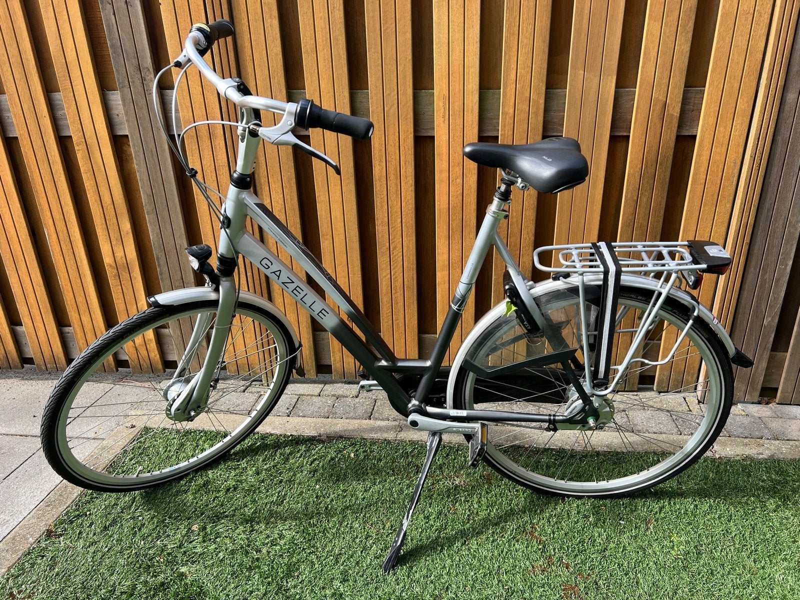 Gazelle Chamonix C8 Damesfiets, Fietsen en Brommers, Fietsen | Dames | Damesfietsen, Gebruikt, Gazelle, Versnellingen, 56 cm of meer