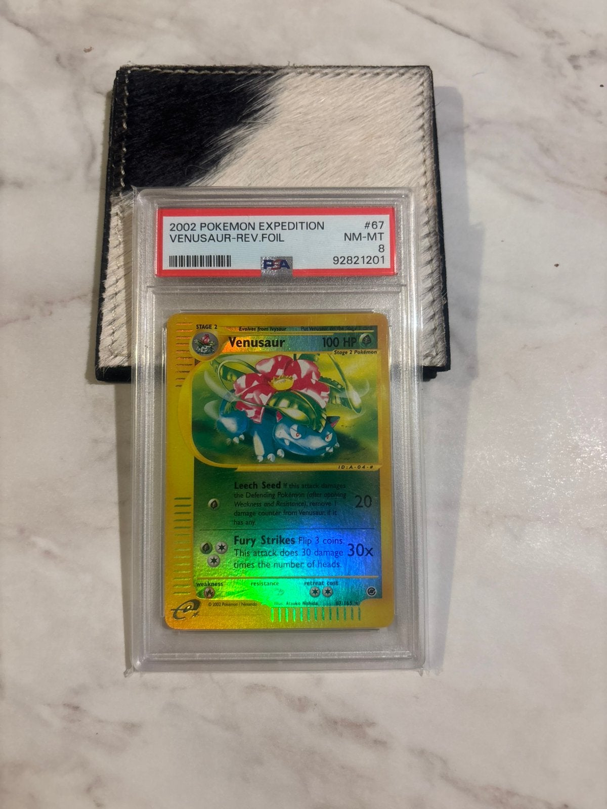 Venusaur 67/165, Hobby en Vrije tijd, Verzamelkaartspellen | Pokémon, Ophalen of Verzenden, Zo goed als nieuw, Meerdere kaarten
