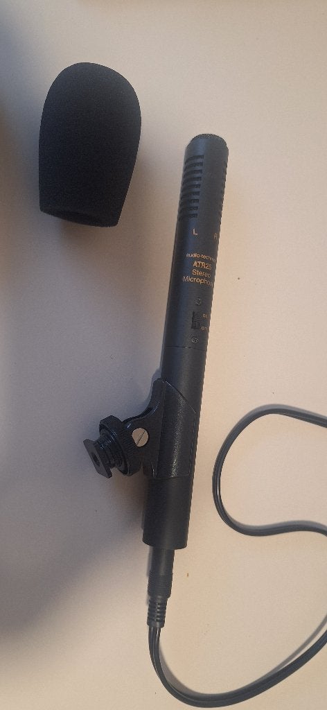 Stereo microfoon Audio Technics ATR25, Muziek en Instrumenten, Microfoons, Ophalen of Verzenden, Zo goed als nieuw, Overige typen